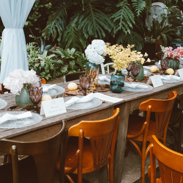 Corporate Summer Garden Party Full Scene Setup